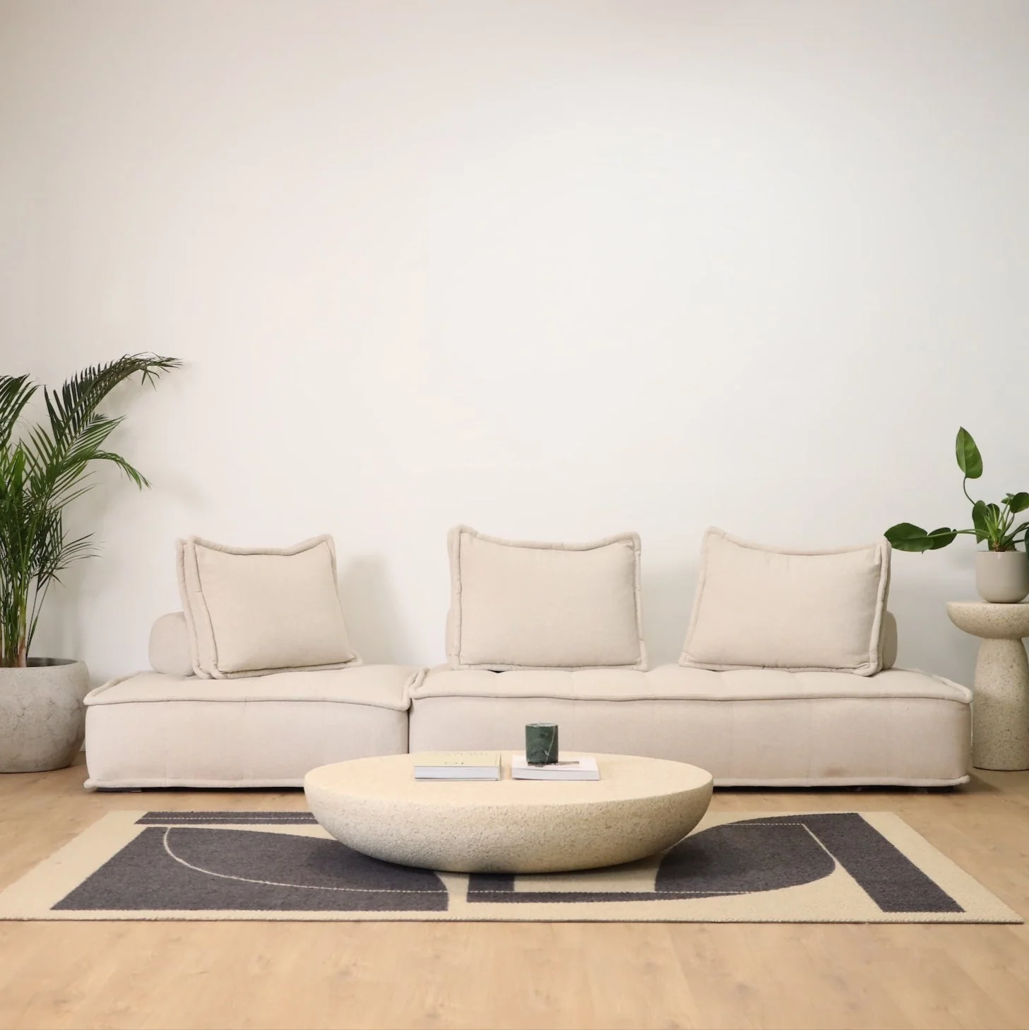 Biscuit Ottoman Style Modular Sofa - Image 24