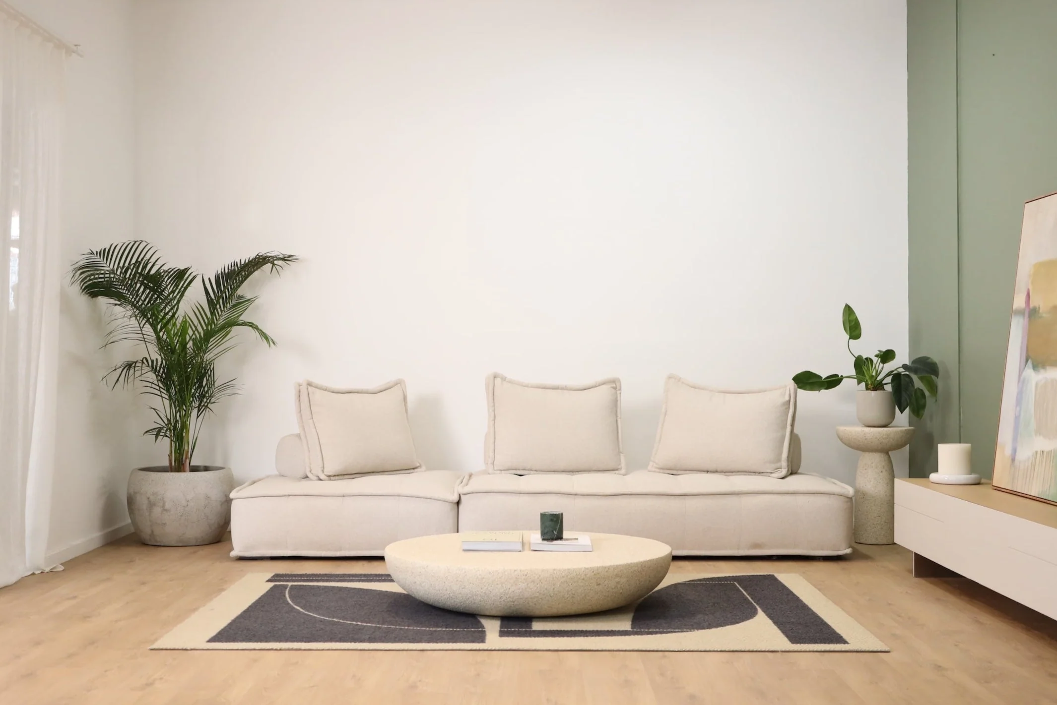 Biscuit Ottoman Style Modular Sofa - Image 26