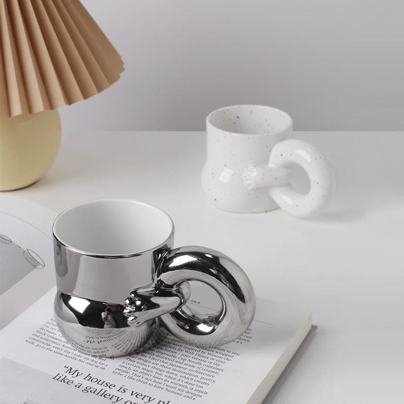 Ceramic Mug | White Baby Belly - Image 4