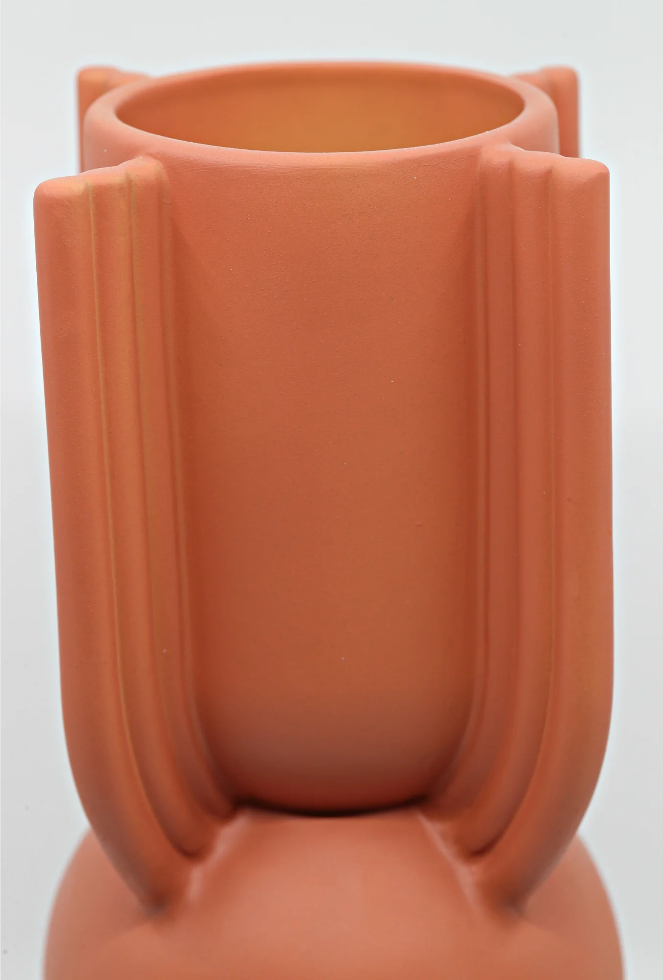 Ceramic Vase | Art-Deco - Red - Image 4