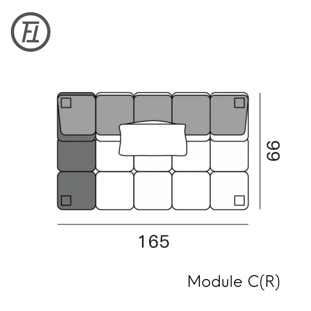 Chocolate Modular Sofa - Image 30