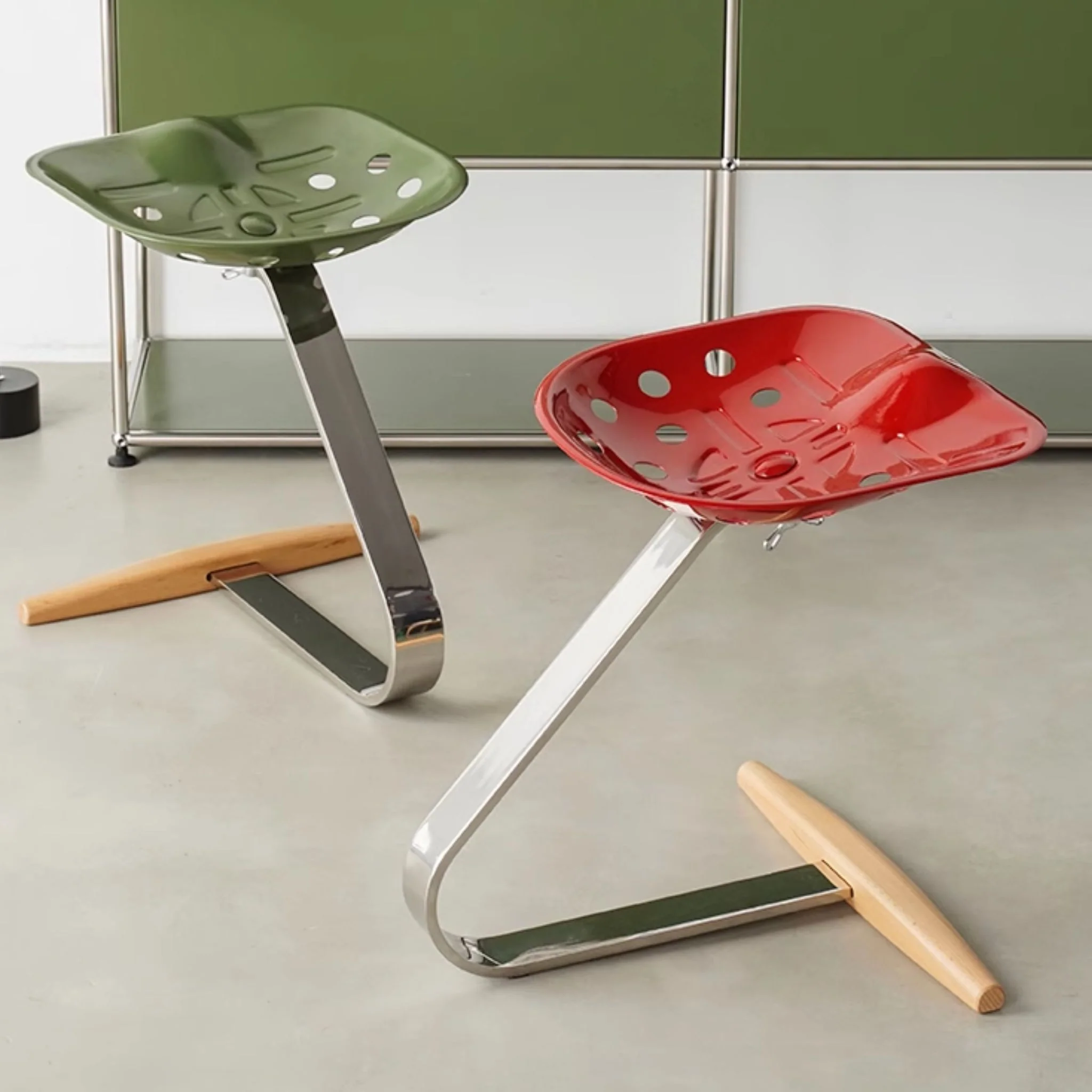 Colourful Industrial Stool - Image 3
