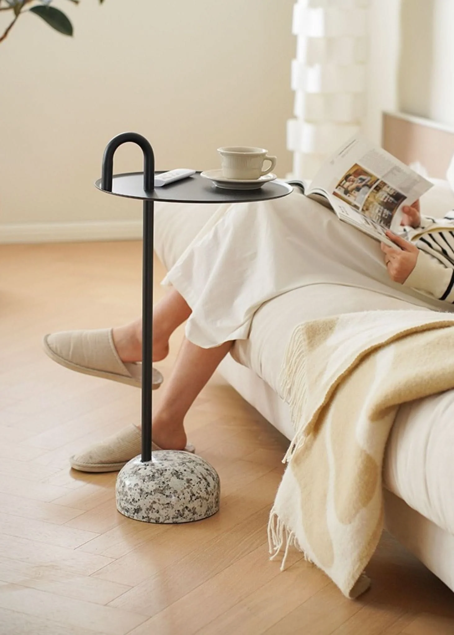 Contemporary Granite Drink Stand - Image 5