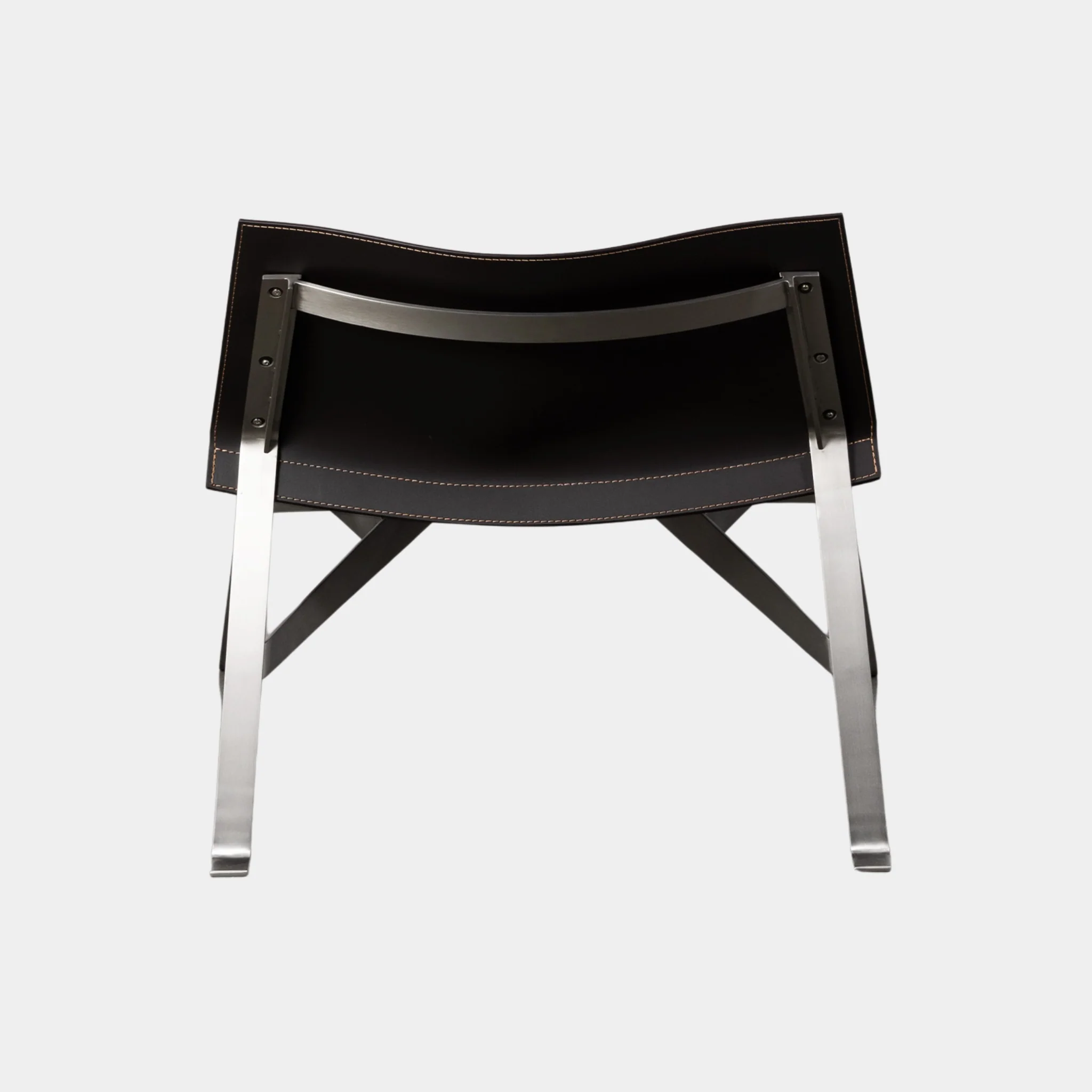 Crane Leather Lounge Chair - Image 4