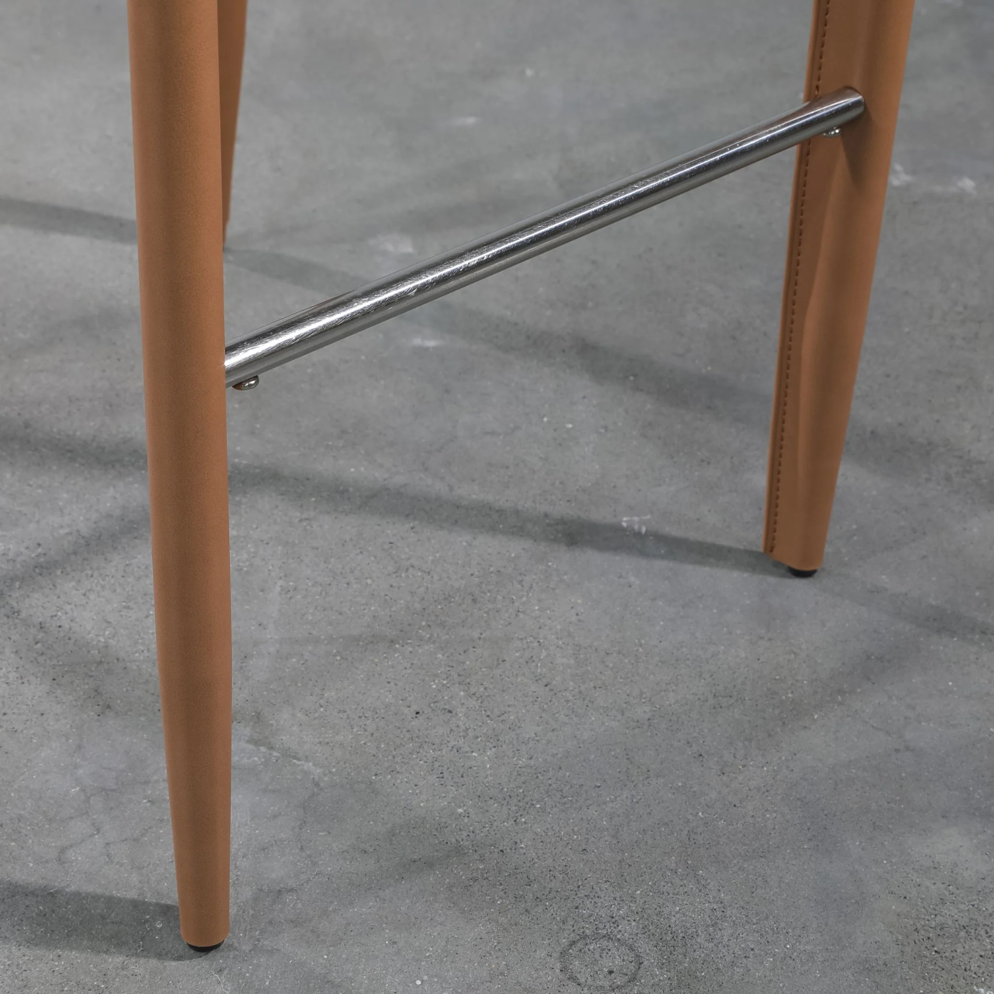 Elijah Leather Bar Stool - Image 9