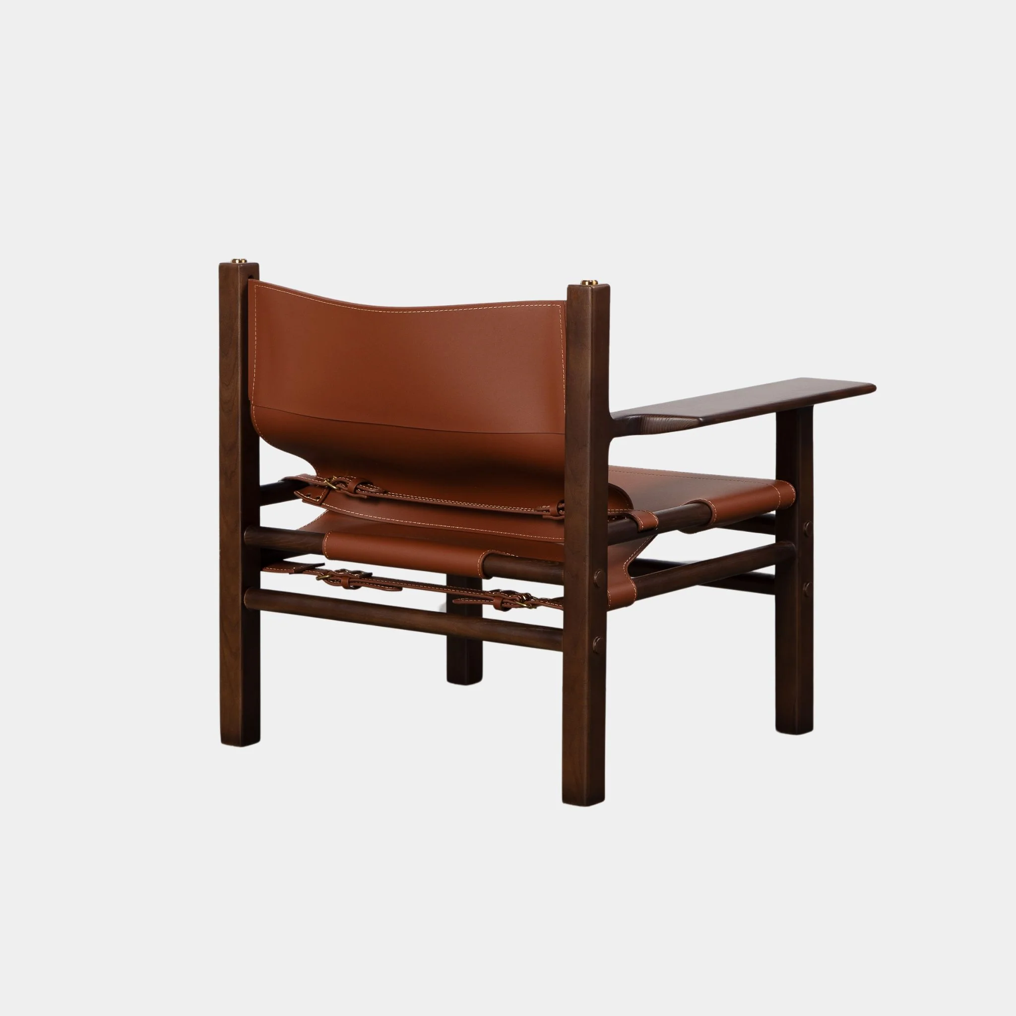 Evangeline Leather Lounge Chair - Image 4