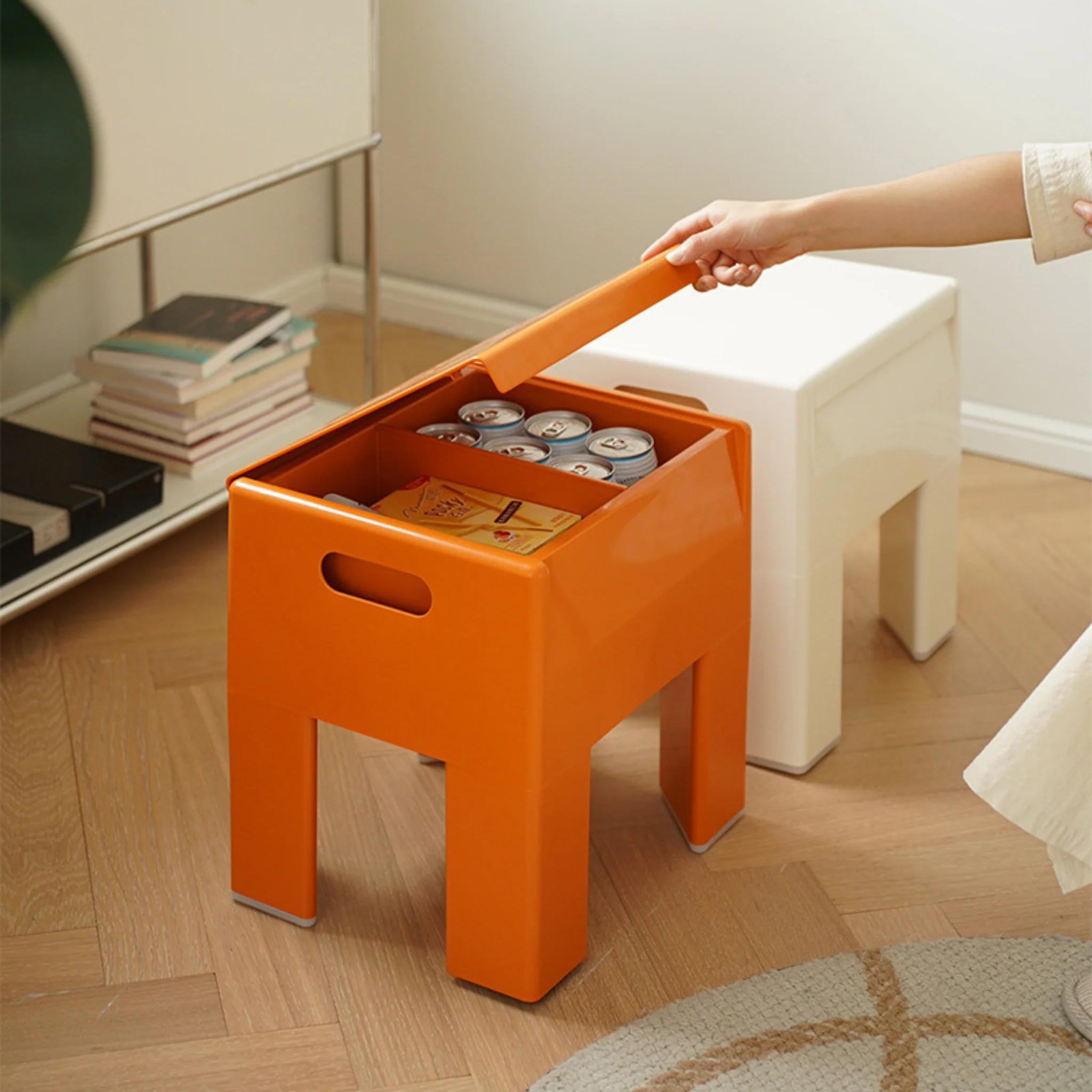 Flick Hidden Storage Stool - Image 2