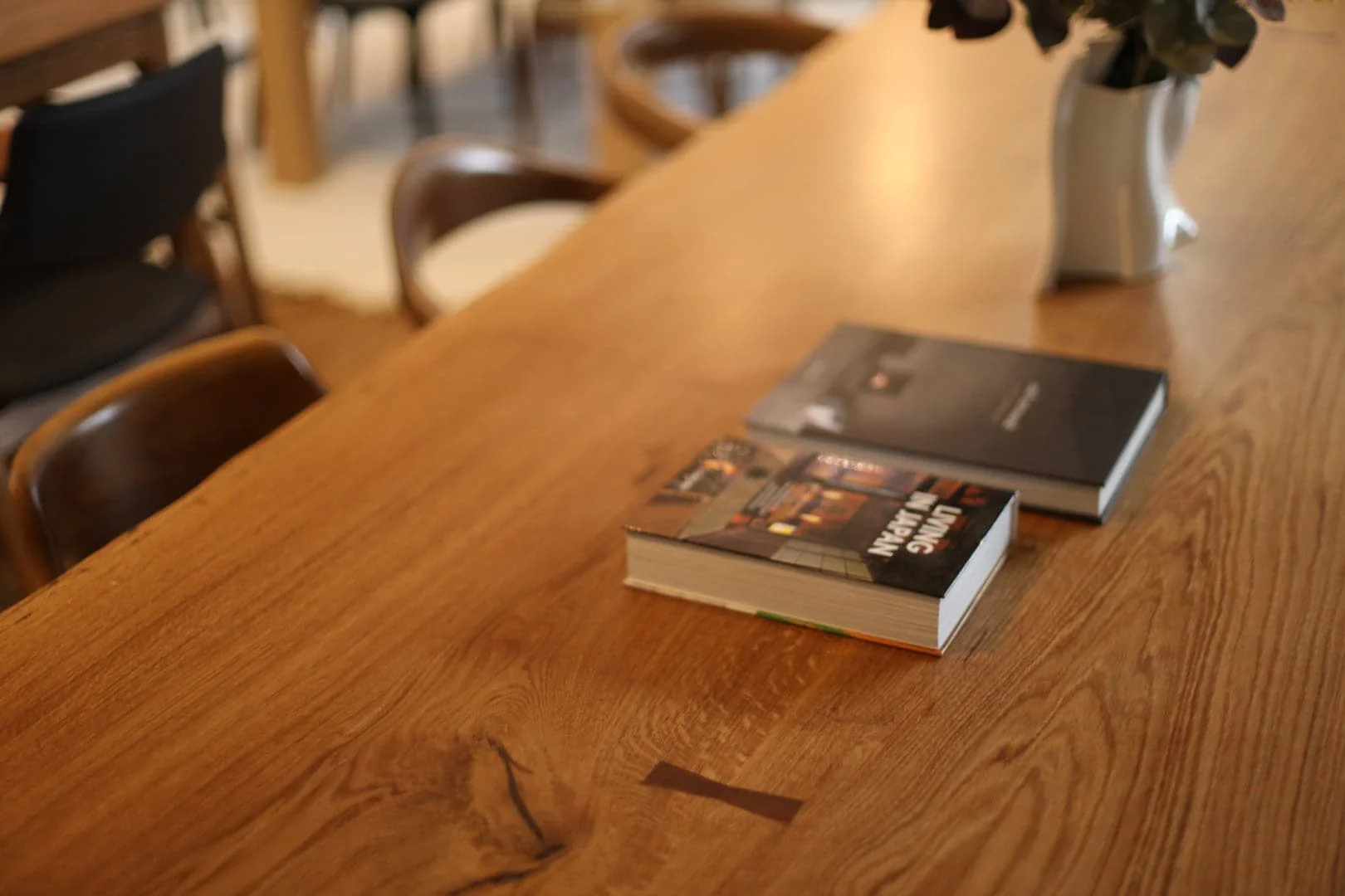 French White Oak Dining Table - Image 10