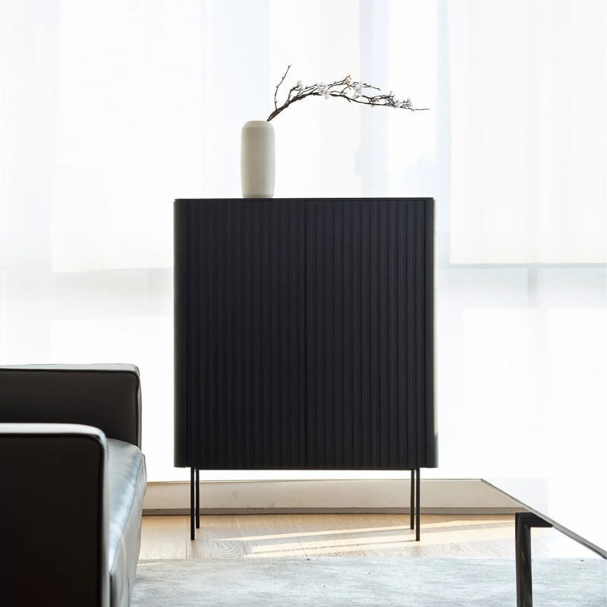 Grace Fluted Timber Cabinet - Image 4