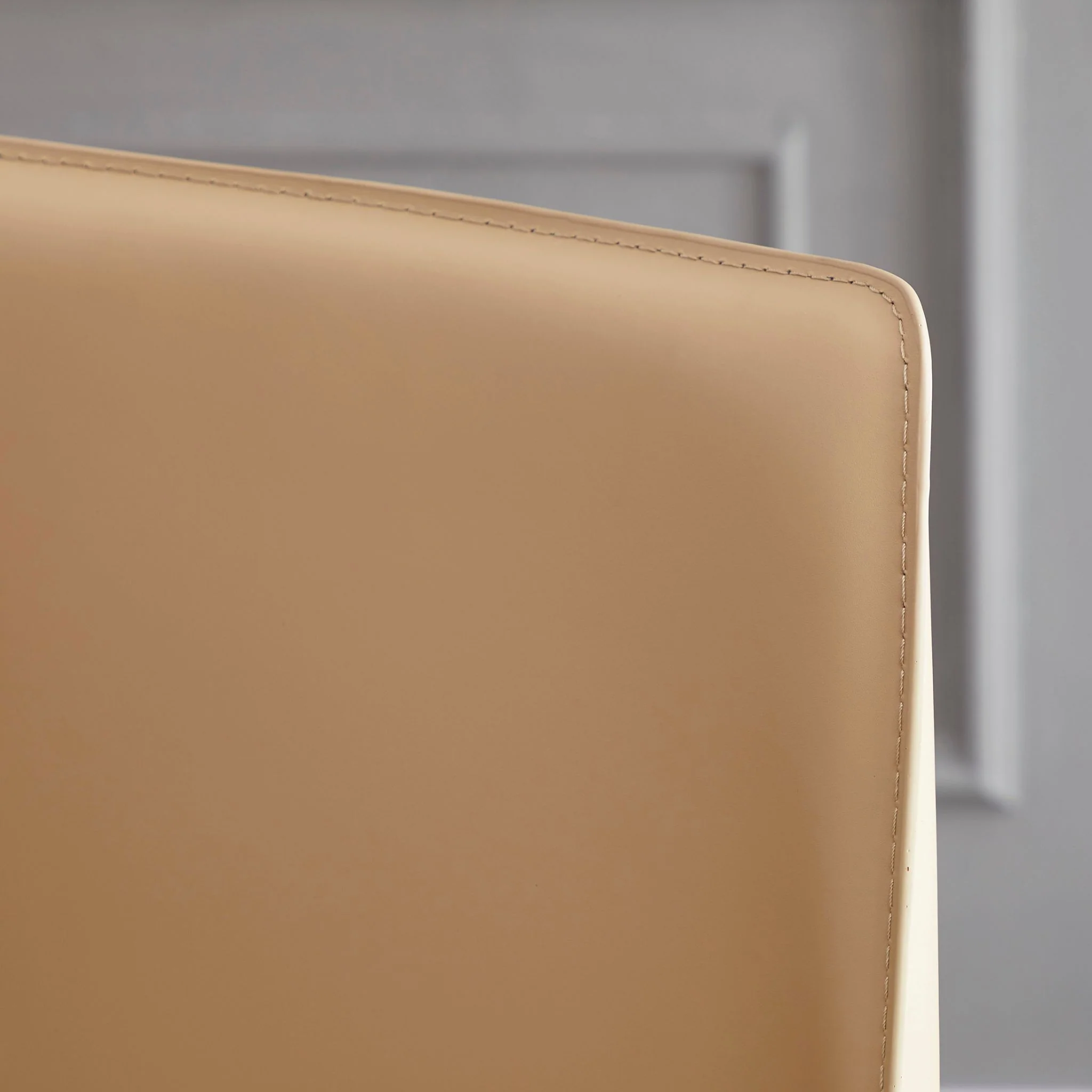 Henry Leather Bar Stool - Image 8