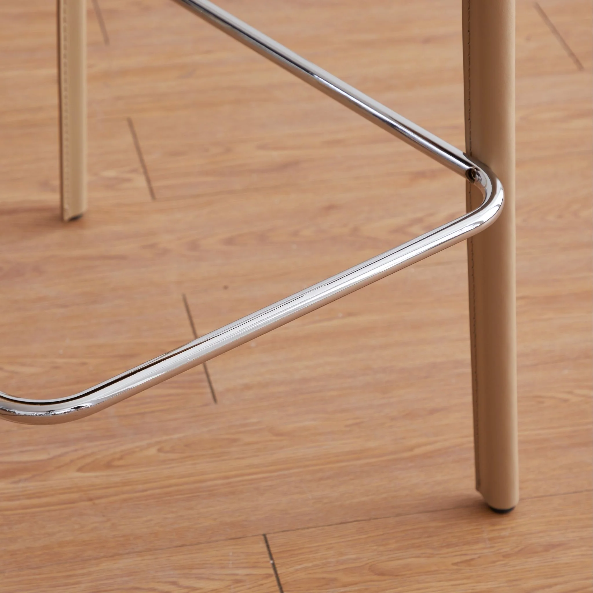 James Leather Bar Stool - Image 9