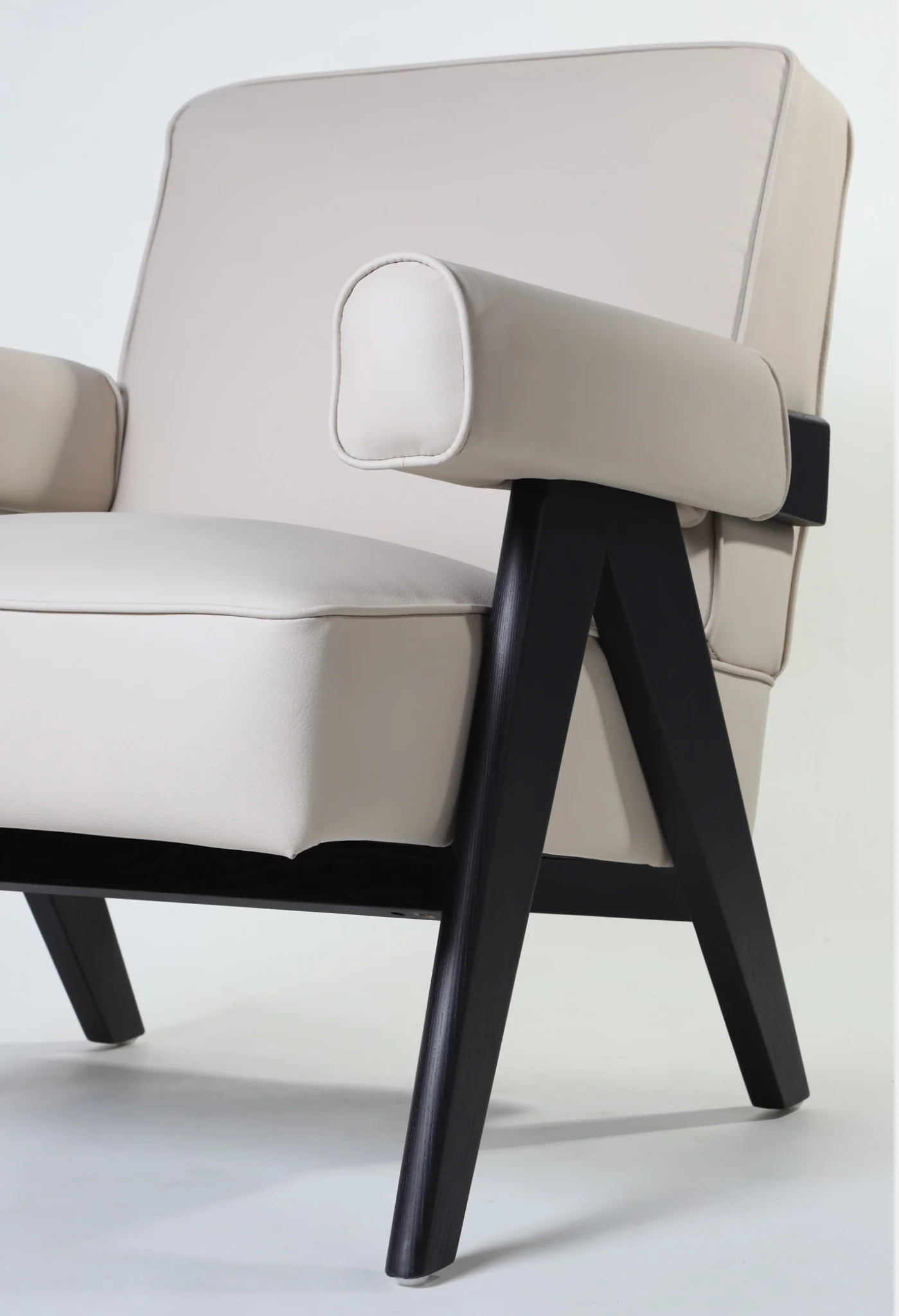 Kenneth Wooden Armchair - Image 11