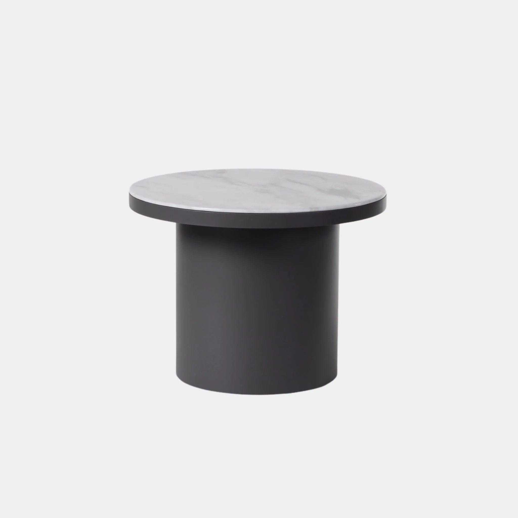 Marble Look Side Table
