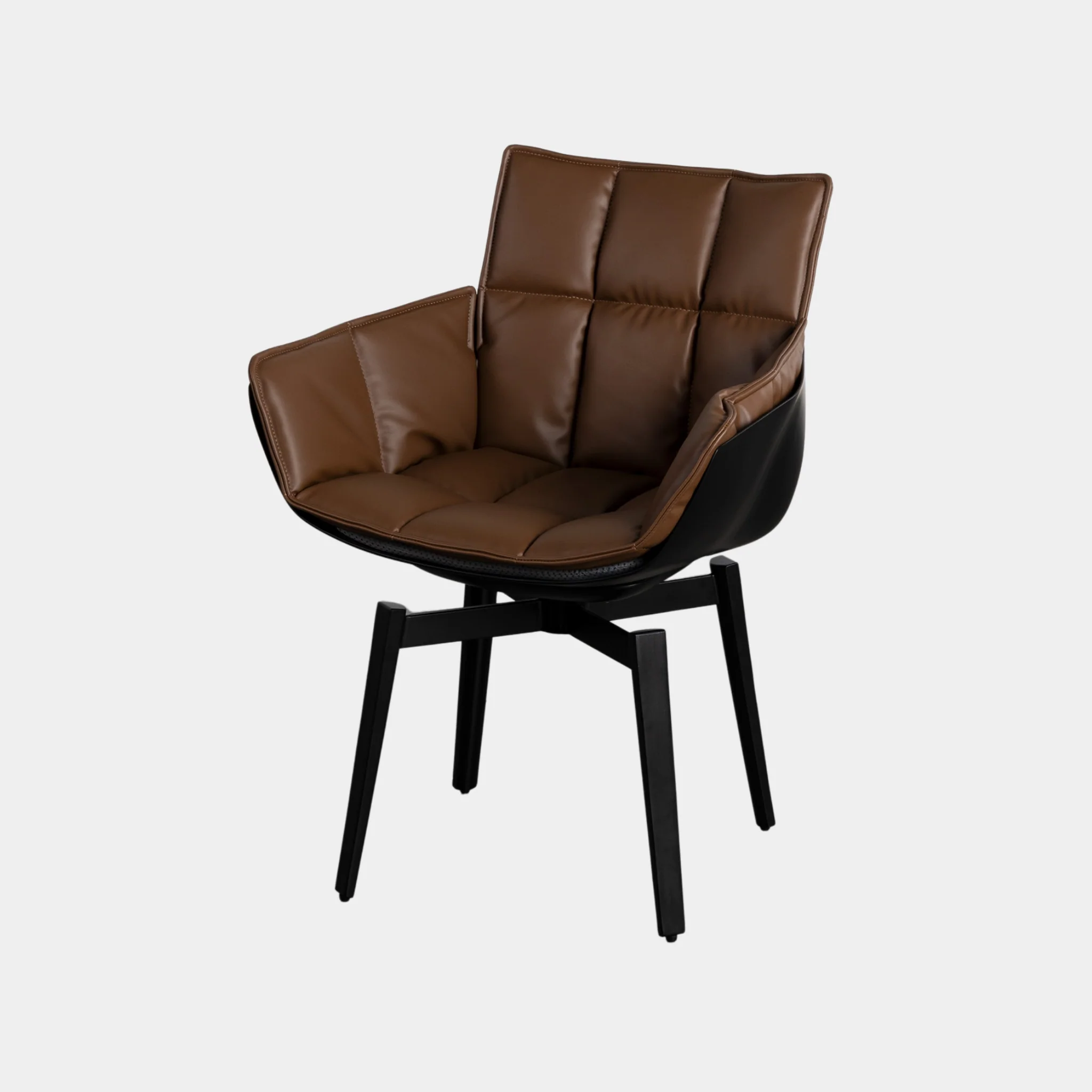 Marion Rotating Leather Chair - Image 7