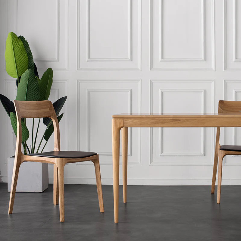 Mid Century Style Wooden Dining Table - Image 14