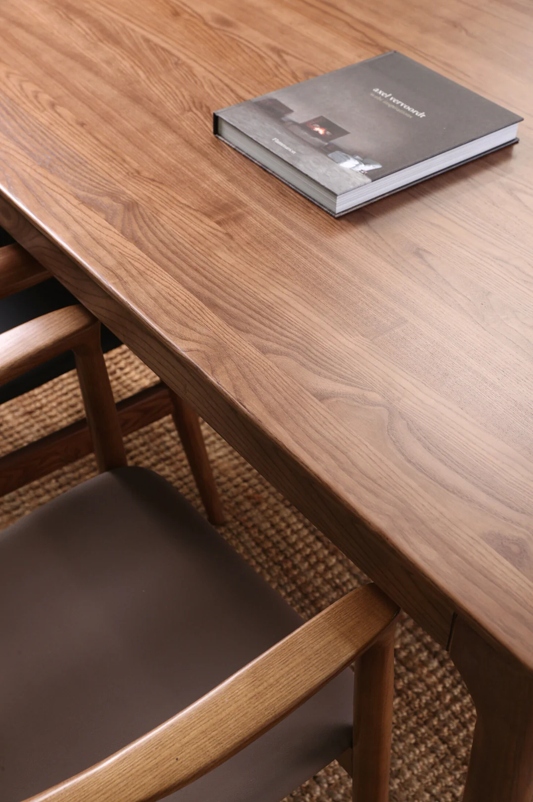 Mid Century Style Wooden Dining Table - Image 6