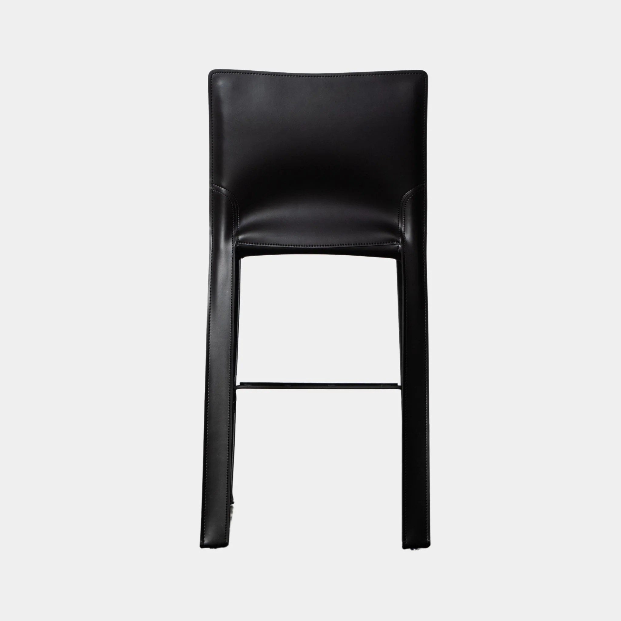 Noah Leather Bar Stool - Image 7