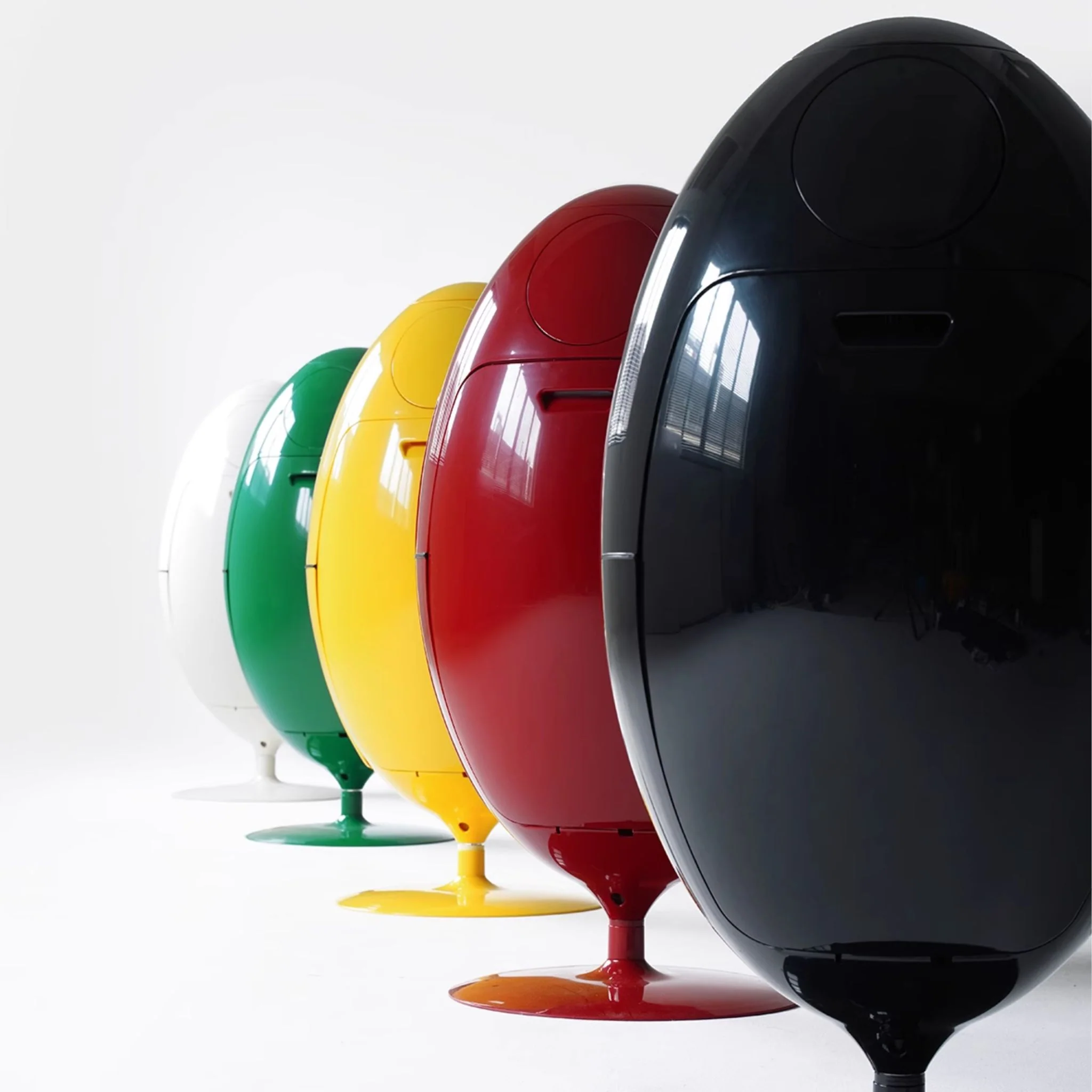 Sculptural Retro Bin Station - Image 5