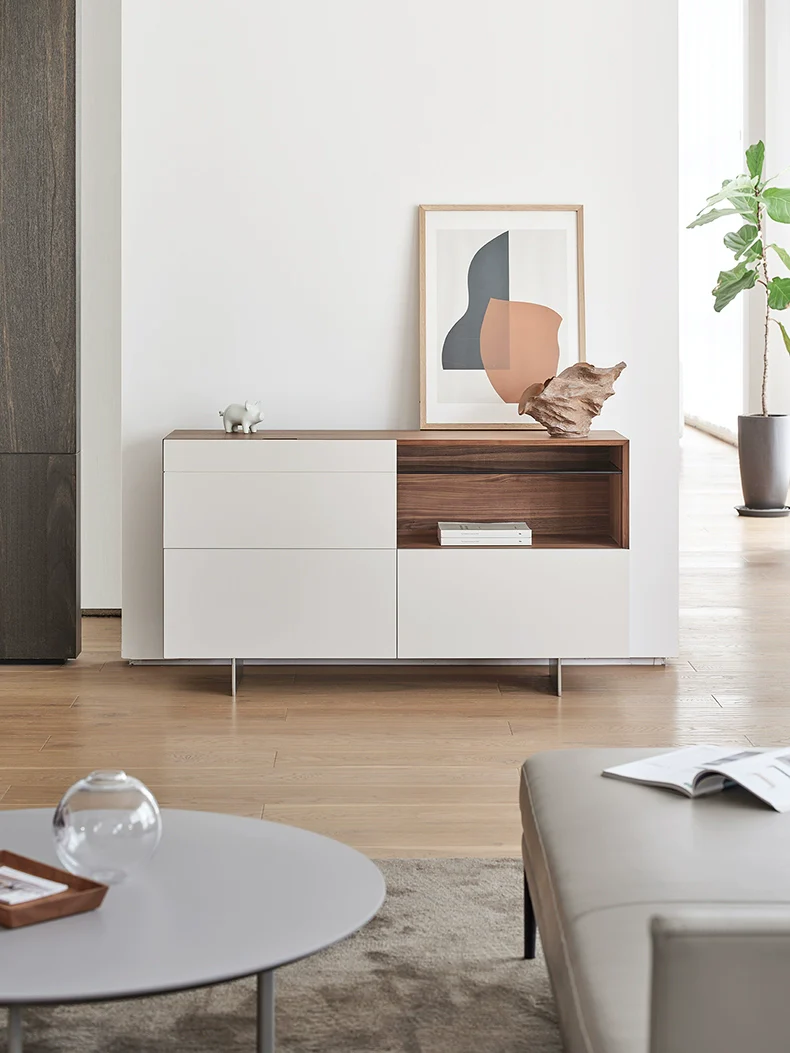 Sharp Timber Sideboard - Image 4