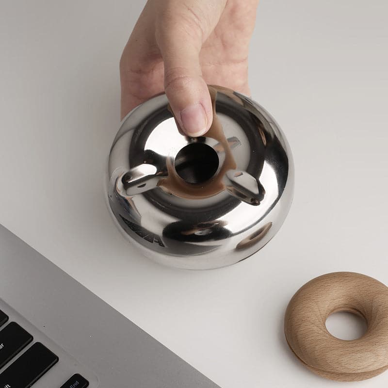 Stainless Steel | Donut Ashtray - Image 3