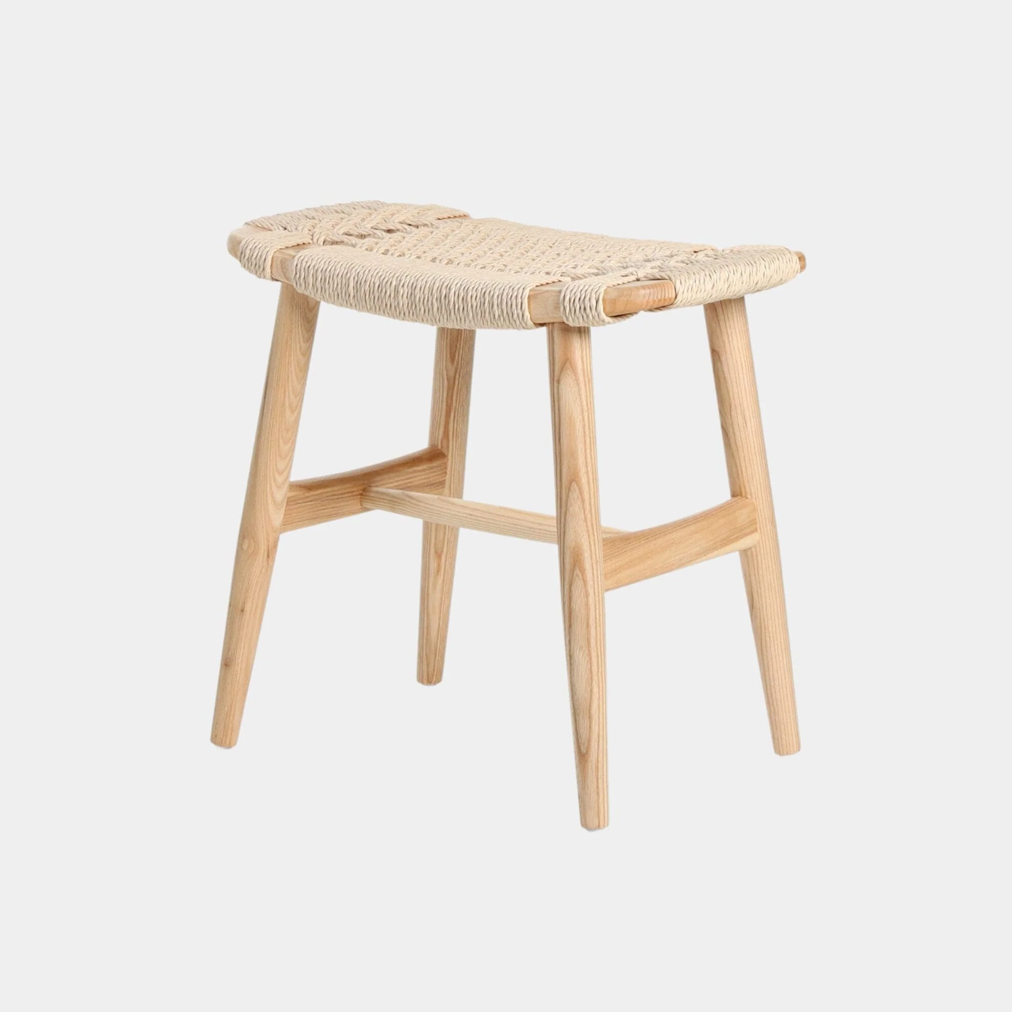 Woven Rattan Stool